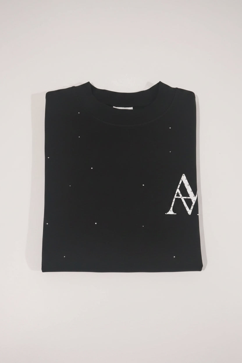 “Playera Premium Streetwear con Pedrería – Edición Limitada”