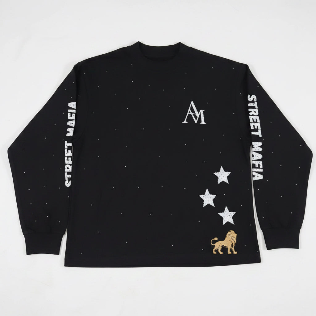 “Playera Premium Streetwear con Pedrería – Edición Limitada”