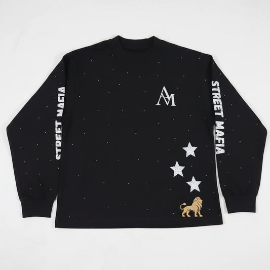 “Playera Premium Streetwear con Pedrería – Edición Limitada”