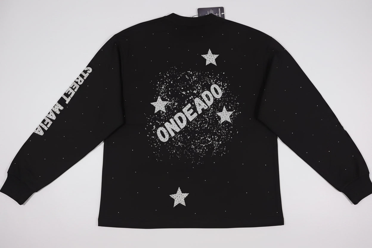 “Playera Premium Streetwear con Pedrería – Edición Limitada”